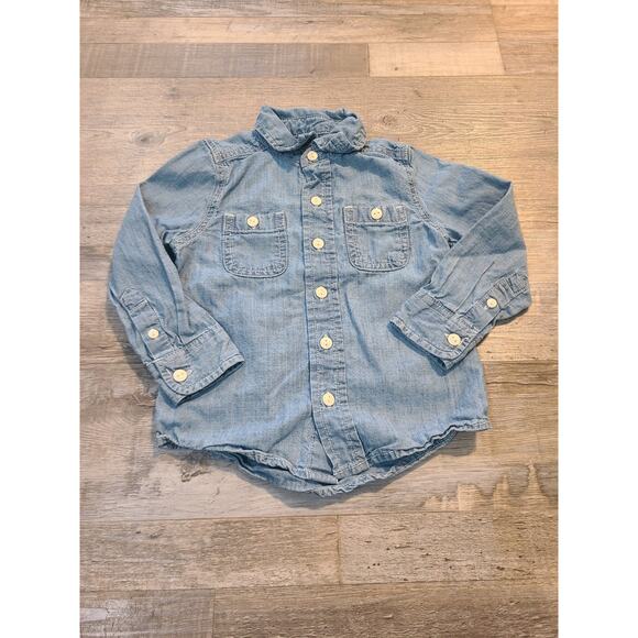 Oshkosh bgosh 2t boys button up shirt - Picture 1 of 4